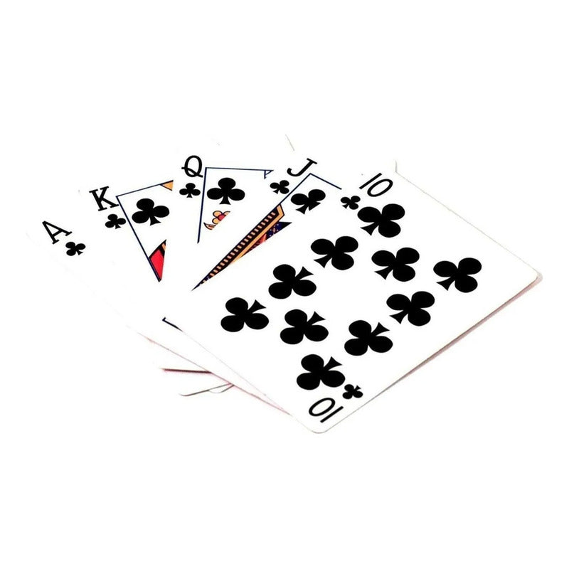 Cartas de Póker Royal con Estuche - 100% Plástico Durable