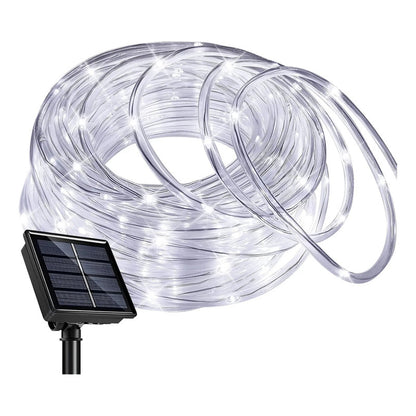 Manguera Solar de Navidad 100 LEDs 10 Metros Multicolor
