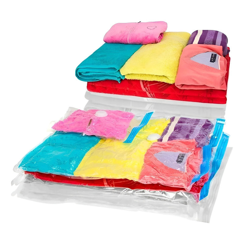 Kit 5 bolsas al vacío con bomba de succión