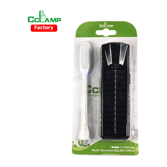 Linterna Solar Recargable CcLamp 503 con Lámpara USB LED