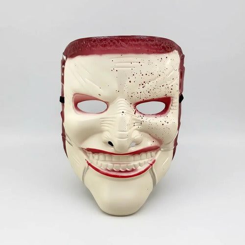 Máscara Horror Smile Sangre Terror Halloween - Disfraz