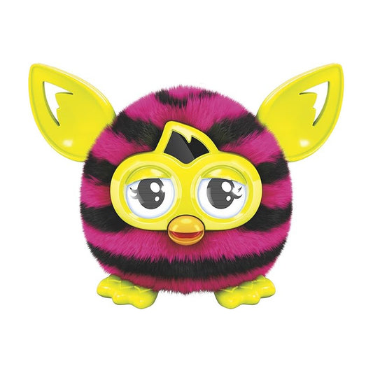 Mascota Virtual Furby Morado y Negro - Juguete Interactivo