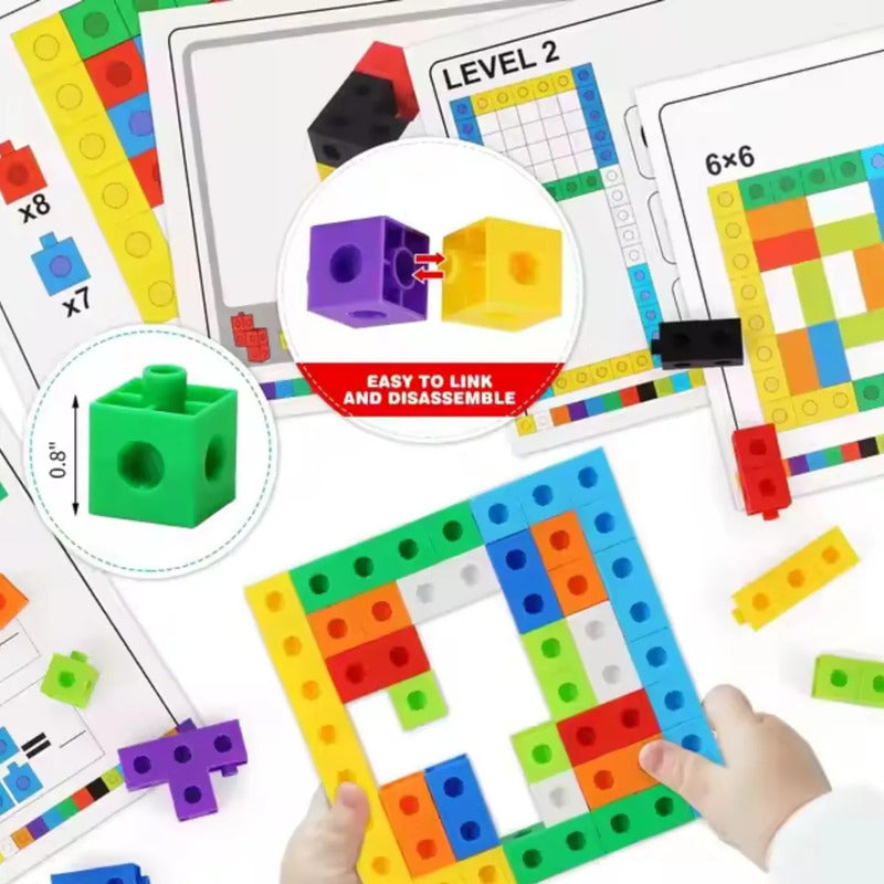 Juego Didáctico de Matemáticas para Niños - Cubos Interactivos