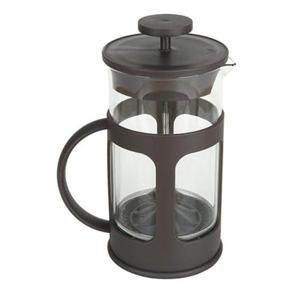 Cafetera Prensa Francesa Émbolo Manual Vidrio 350ml Negro