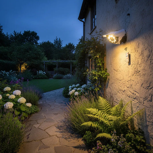 Lámpara Solar De Pared LED Con Control Remoto QG-T08