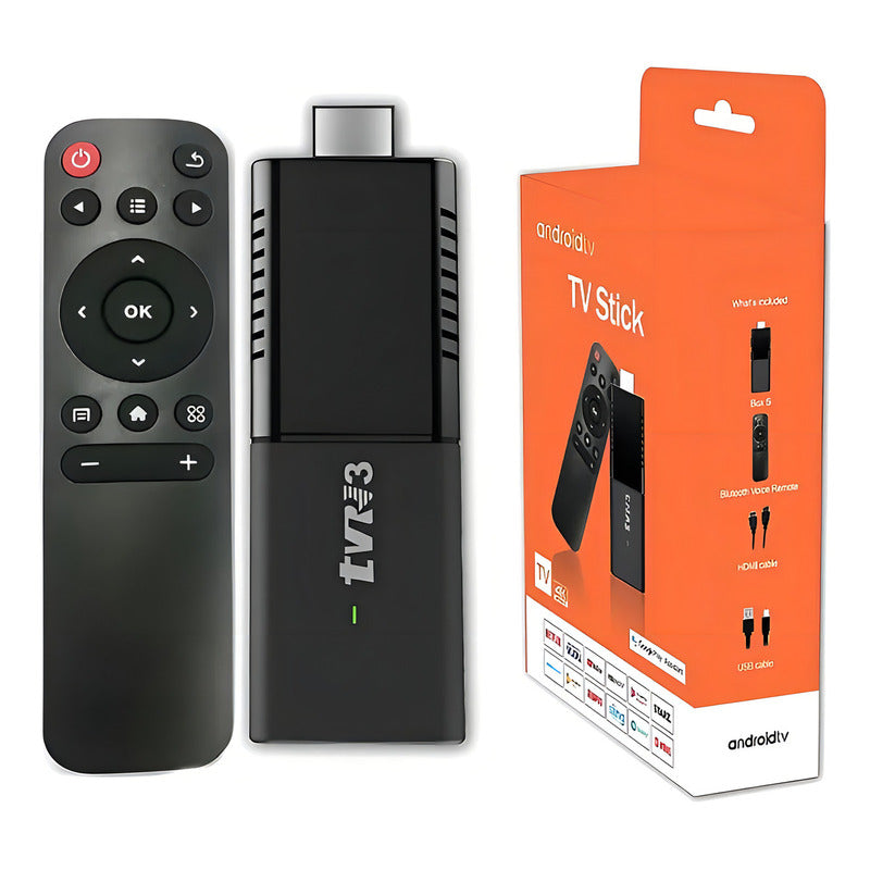 TV Stick 4K Android 16GB para convertir tu TV en Smart TV
