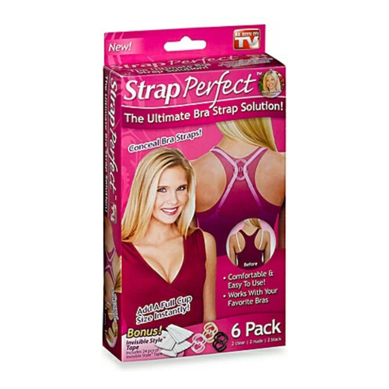 Clips Corrector Para Brasier Strap Perfect Pack X6