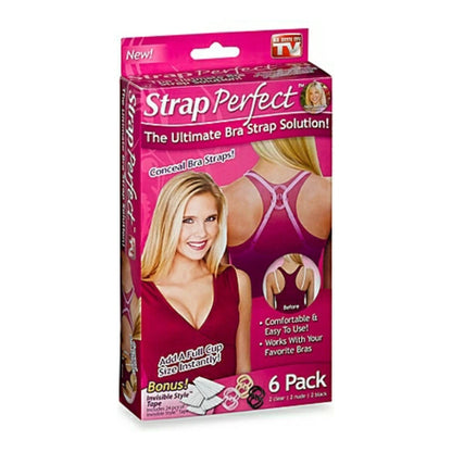 Clips Corrector Para Brasier Strap Perfect Pack X6