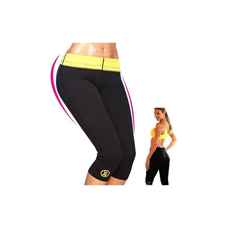 Licra Capri Leggins Faja Reductora Sauna para Mujer - Talla S