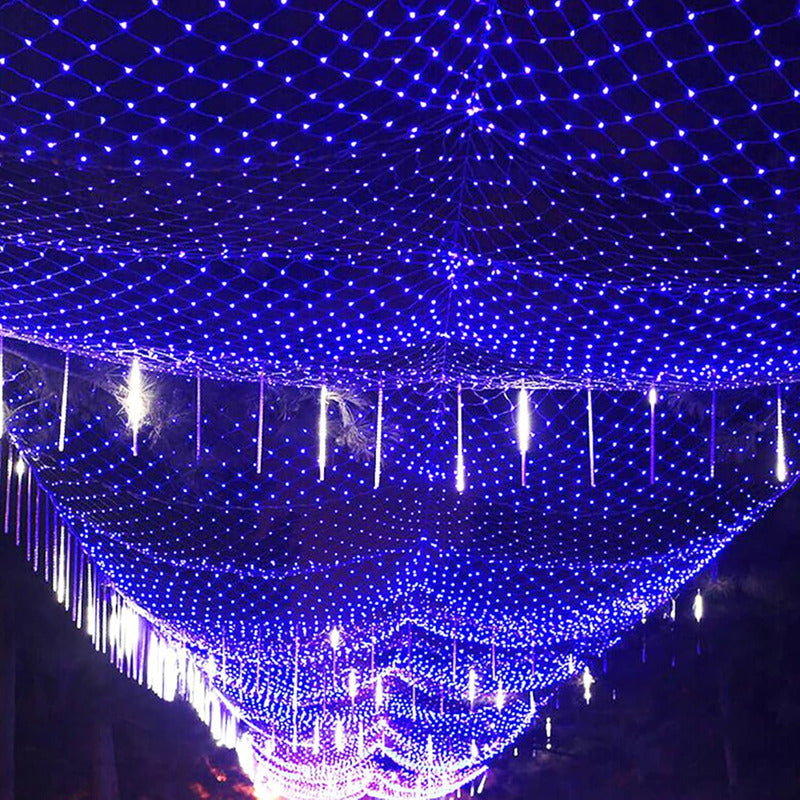Malla de 100 Luces LED Decorativas para Navidad - 1.3 Metros