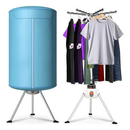 Secadora De Ropa Eléctrica Portátil Azul Marino 110v