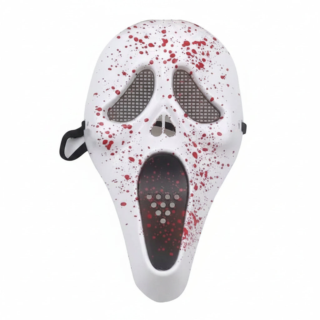 Máscara Ghost Face Scream Halloween Sangrienta Terror