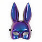 Antifaz Tornasol Máscara Conejo Cosplay Halloween Unisex Tornasol