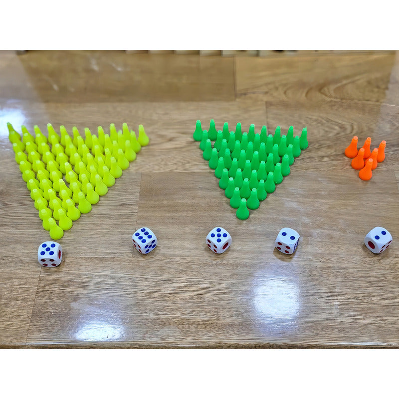 Juego de Mesa Familiar La Cucaracha en Madera - Diversión Asegurada