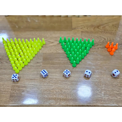 Juego de Mesa Familiar La Cucaracha en Madera - Diversión Asegurada