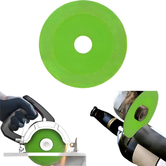 Disco de Corte Diamante para Vidrio y Mármol 115mm Verde
