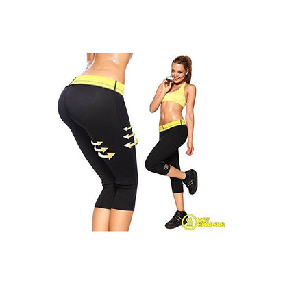 Licra Capri Leggins Faja Reductora Sauna para Mujer - Talla S