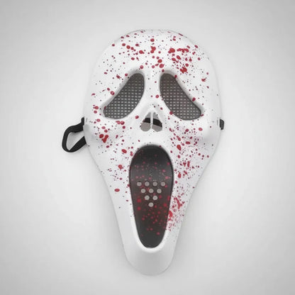 Máscara Ghost Face Scream Halloween Sangrienta Terror