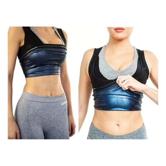 Camisilla-Faja Reductora Térmica Efecto Sauna Talla L