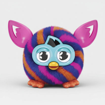 Mascota Virtual Furby Naranja y Azul Juguete Interactivo