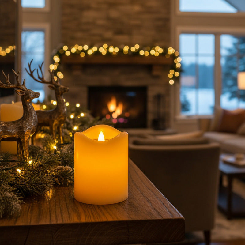 Velas LED Decorativas Pequeñas para Fiestas y Bodas - 24 Unidades