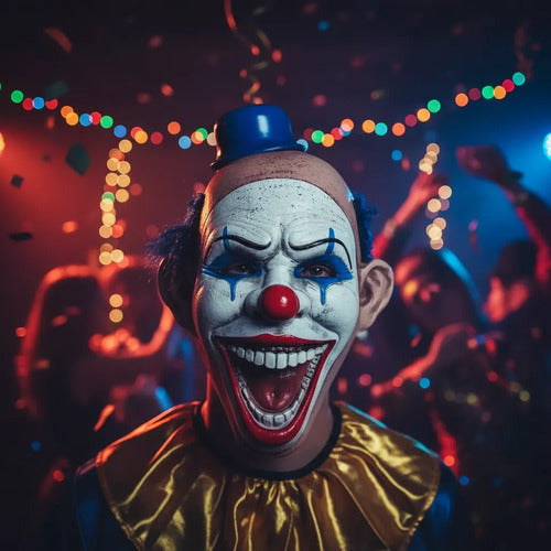Máscara de Payaso Malvado Terrorífica para Halloween