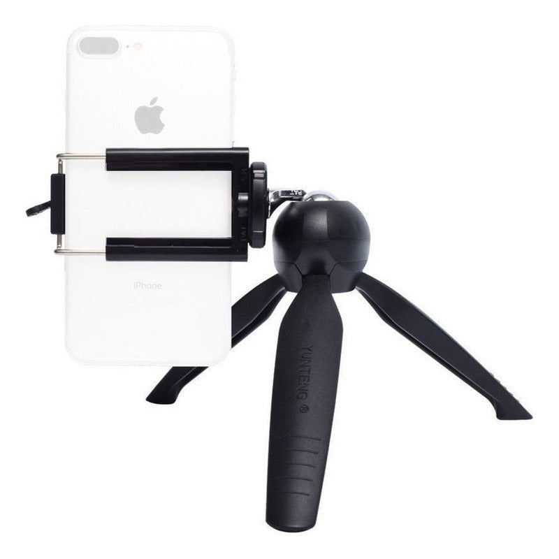 Mini Trípode Plegable para Celular y Cámara - Ideal para Viajes