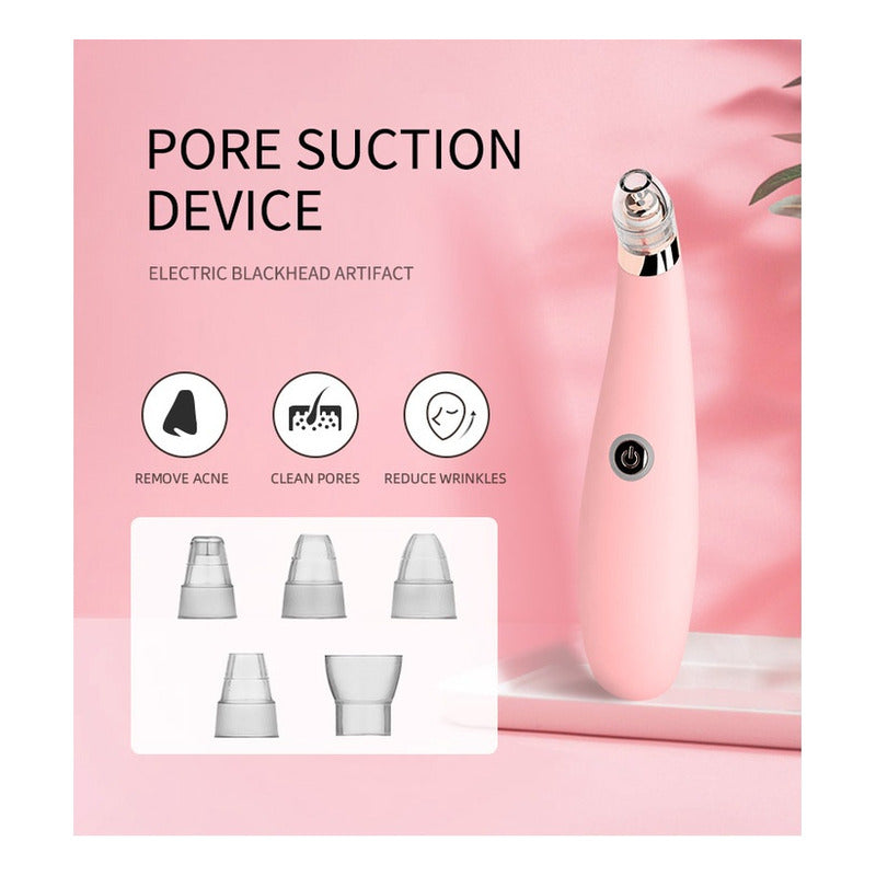 Extractor de puntos negros y limpiador de succión + esponijlla silicona (obsequio)