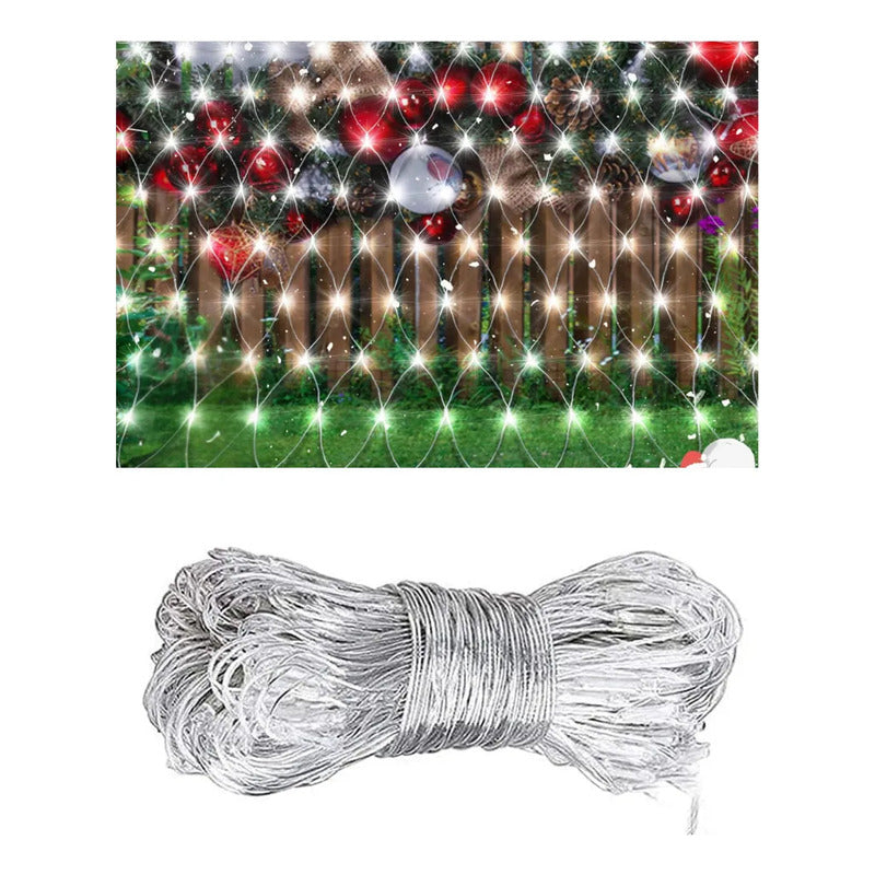 Malla de 100 Luces LED Decorativas para Navidad - 1.3 Metros