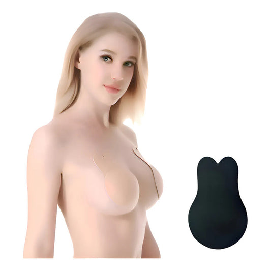 Rabbit Bra Levantador De Busto Reutilizable Negro Unico