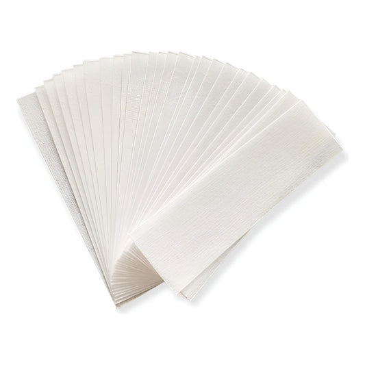 100 Bandas Depilatorias de Papel 20x9cm - Paquete de 100