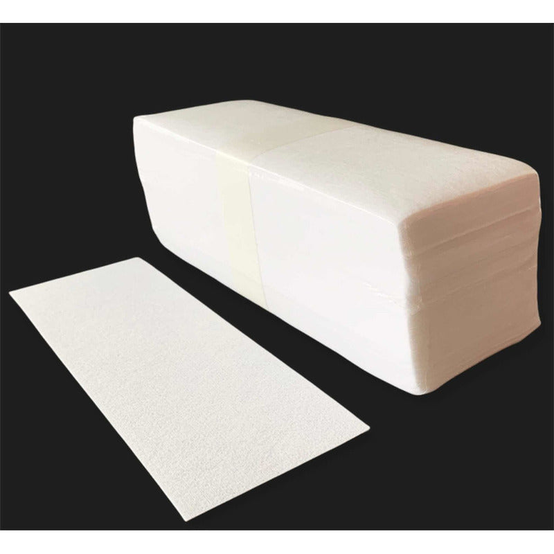 Bandas depilatorias de papel x100 20 x 9 cm