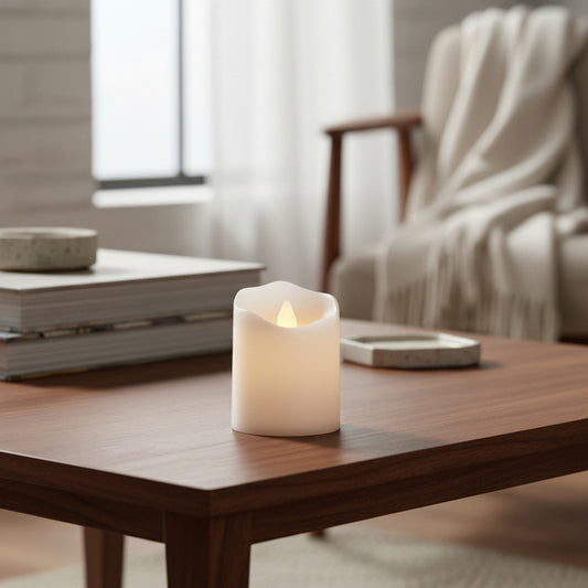 Velas LED Pequeñas X20 Decorativas para Fiestas y Eventos