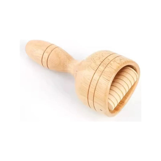 Masajeador de Madera Copa Sueca con Rodillo para Bienestar