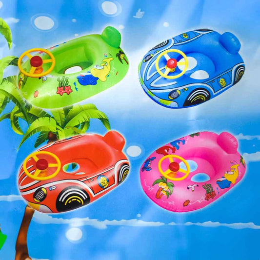 Flotador Inflable para Niños en Forma de Carro 42x58