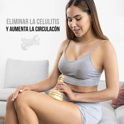 Kit De Maderoterapia Copa Sueca Y Tabla Moldeadora Madera Madera