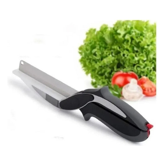 Cuchillo de Cocina 2 en 1 Clever Cutter - Versatilidad y Comodidad