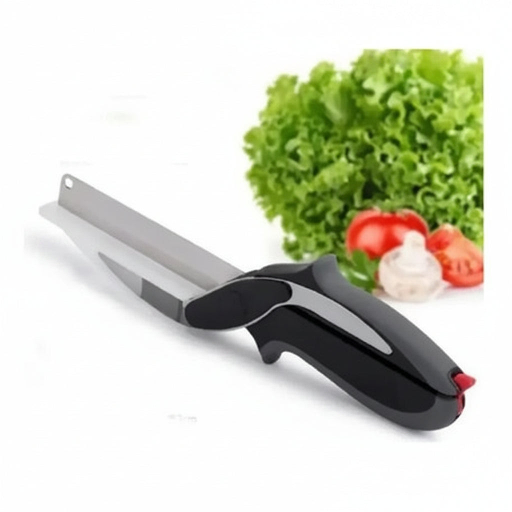 Combo Tabla Picar Plegable 3 en 1 y Cuchillo Tijera