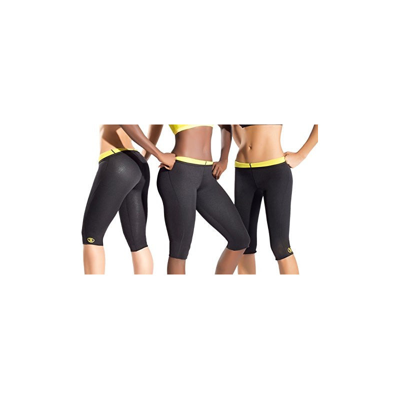 Licra Capri Leggins Faja Reductora Sauna para Mujer - Talla S