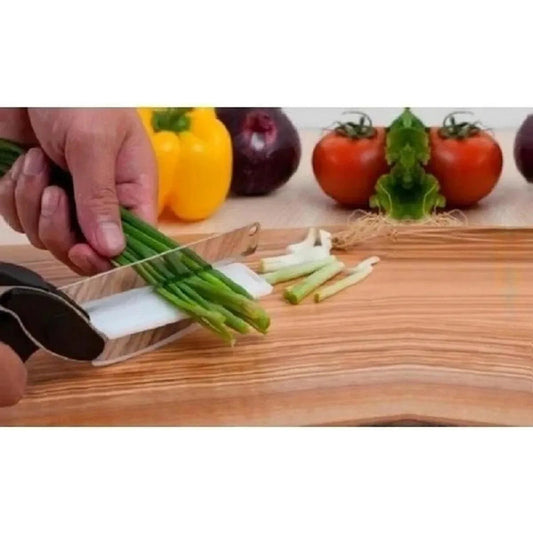 Cuchillo de Cocina 2 en 1 Clever Cutter - Versatilidad y Comodidad