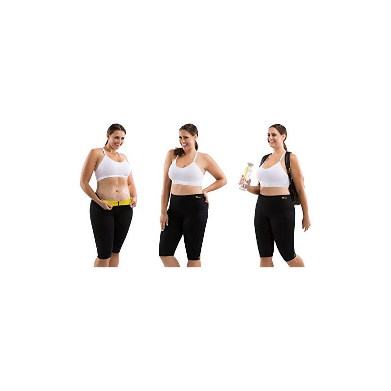 Licra Capri Leggins Faja Reductora Sauna para Mujer - Talla M