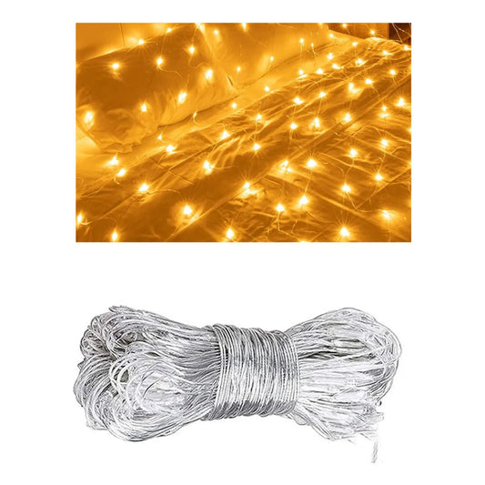 Malla de 100 Luces LED Decorativas para Navidad - 1.3 Metros