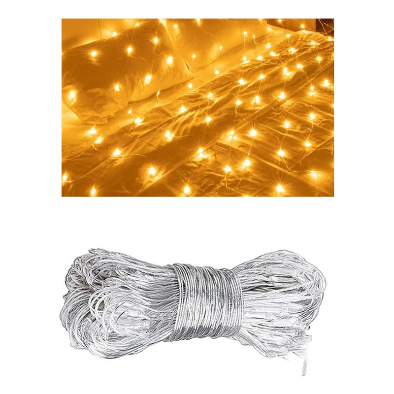 Malla 300 Luces LED Decorativas para Navidad 1.50 Mts