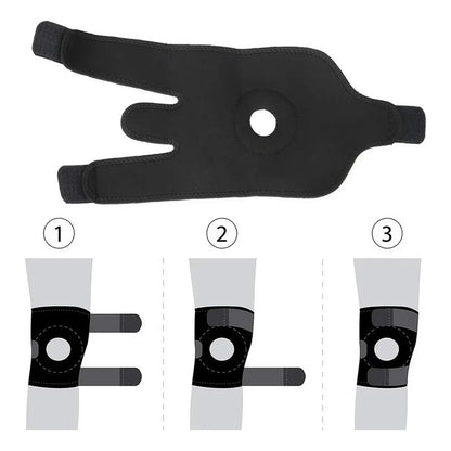 Rodillera Ortopédica Ajustable para Alivio del Dolor de Rodilla