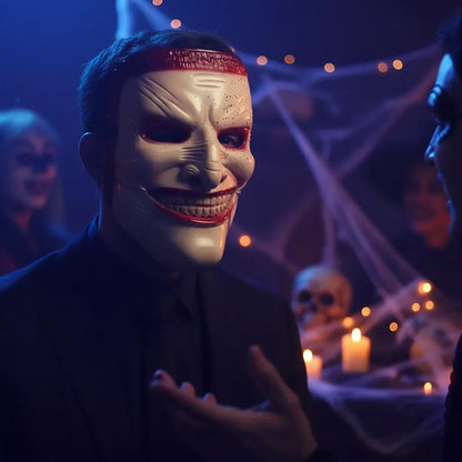Máscara Horror Smile Sangre Terror Halloween - Disfraz
