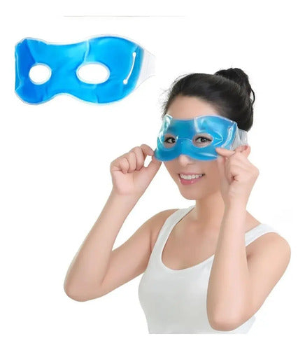 Kit Masaje 3D + Rodillo Jade + Antifaz Frío + Esponja Regalo
