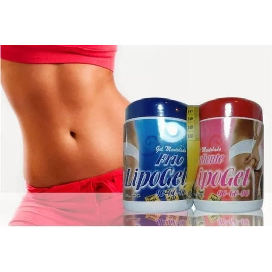 Kit Gel Reductor Frío y Caliente con Cinta Métrica para el Cuerpo