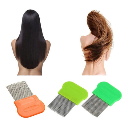Peinilla Metálica Para Piojos y Liendres - Alta Calidad