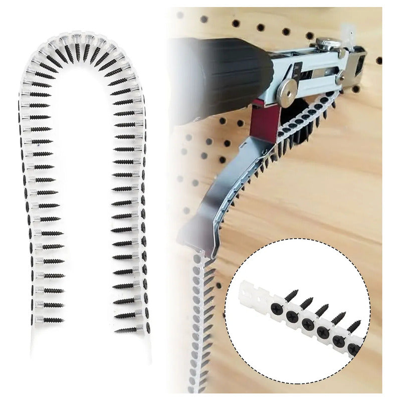 Tornillos en Cinta para Drywall 25mm Automático X100 Und