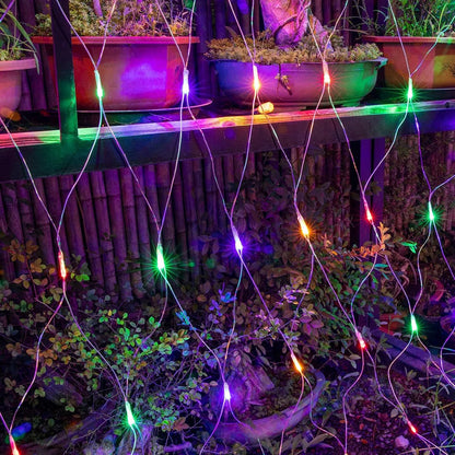 Malla de 100 Luces LED Decorativas para Navidad - 1.3 Metros